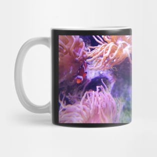 Clown fish in the anemone Mug